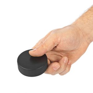Hockey puck, about 1 ounce